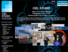 Tablet Screenshot of cielstudio.com